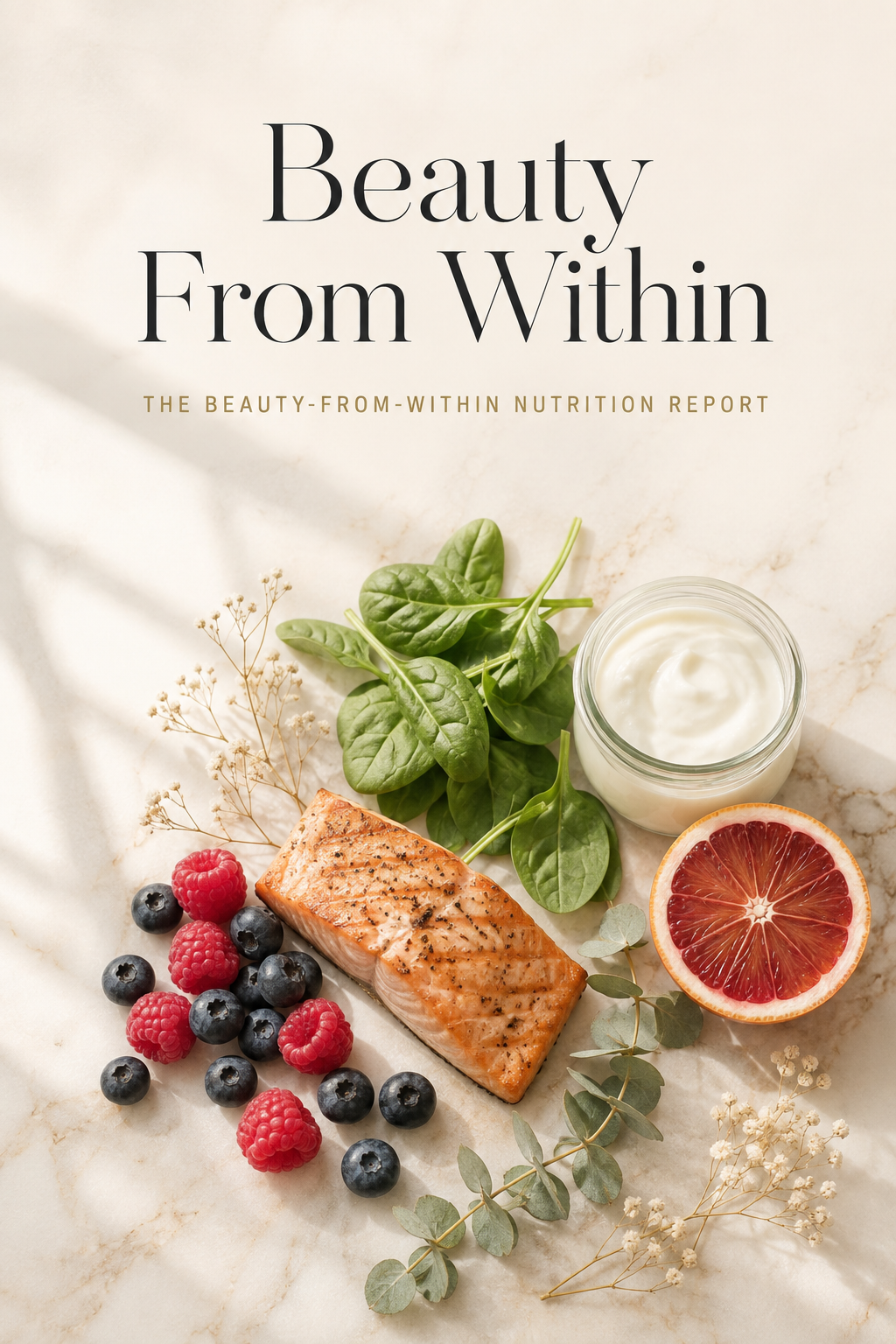 The Beauty-From-Within Nutrition Report cover